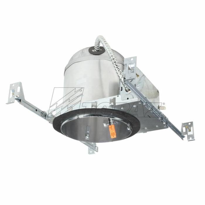Topaz RH6/NLED/IC/AT-28 LED Can 6 Inch New Construction IC And AT Rated [Airtight] 120V With Quick Connect Plug (T79992)
