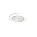 Topaz RT509WH/FL-28 5 Inch Can Trim Fresnel Shower Trim White Ring Uses A19/PAR20 Incandescent Lamps Or LED Equivalent (T77602)