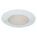 Topaz RT409WH/A-28 6 Inch Can Trim Albalite Lens White Plastic Shower Trim [No Reflector} Uses R20/PAR20 Incandescent Lamps Or LED Equivalent (T77605)