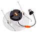 Topaz RTL/600WH/11W/CTS LED Retrofit Recessed Downlight 6 Inch 11W 1000Lm CCT Selectable 2700K/3000K/3500K/4000K/5000K 120V 90 CRI Smooth IC Dimmable White (T71138)