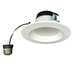 Topaz RTL4-6W-40K-WH-S LED Retrofit Recessed Downlight 4 Inch 6W 4000K 550Lm 90 CRI Dimmable 120V Smooth White Economy Series (T76967)