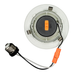Topaz RTL4-ADJ-7W-CS-WH LED Retrofit Recessed Downlight 4 Inch 6.5W 585Lm CCT Selectable 2700K/3000K/3500K/4000K/5000K 120V 90 CRI Smooth Dimmable White (T76985)