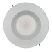 Topaz RTL6-12W-30K-WH-B LED Retrofit Recessed Downlight 6 Inch 12W 3000K 1080Lm 90 CRI Dimmable 120V Baffle White Economy Series (T76978)