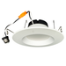 Topaz RTL6-13W-PCS-WH-B LED Retrofit Recessed Downlight 6 Inch Wattage/CCT Selectable 7.5W/9.5W/13W 2700K/3000K/3500K/4000K/5000K 120V Baffle Dimmable White (T76989)