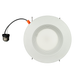 Topaz RTL6-8W-30K-WH-B LED Retrofit Recessed Downlight 6 Inch 7.5W 3000K 730Lm 90 CRI Dimmable 120V Baffle White Economy Series (T76976)