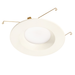 Topaz RTL6-8W-40K-WH-S LED Retrofit Recessed Downlight 6 Inch 7.5W 4000K 730Lm 90 CRI Dimmable 120V Smooth White Economy Series (T76969)