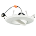 Topaz RTL6-ADJ-11W-CS-WH LED Retrofit Recessed Downlight 6 Inch 11W 1000Lm CCT Selectable 2700K/3000K/3500K/4000K/5000K 120V 90 CRI Smooth Dimmable White (T76987)