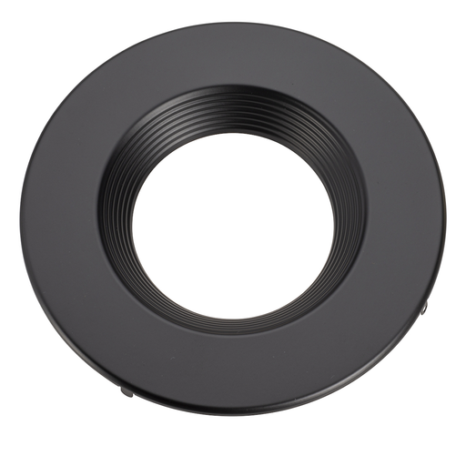 Topaz RTL6-TRIM-BL-B Trim 6 Inch Black Baffle For RTL Downlights Steel (T73687)