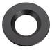 Topaz RTL6-TRIM-BL-B Trim 6 Inch Black Baffle For RTL Downlights Steel (T73687)