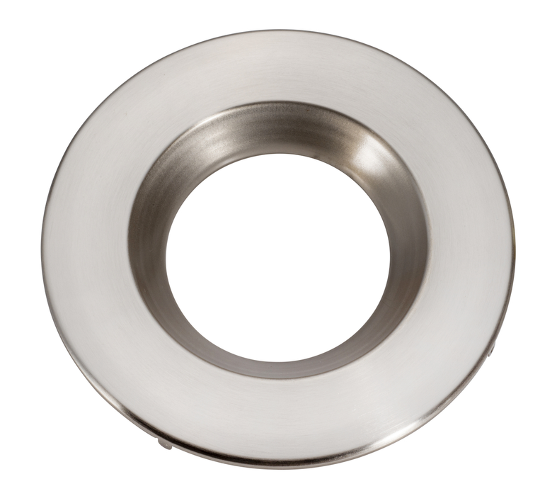 Topaz DLD8S-TRIM-BN 8 Inch Brushed Nickel Smooth Trim For DLD Slim Deep Regress Downlight (T73636)