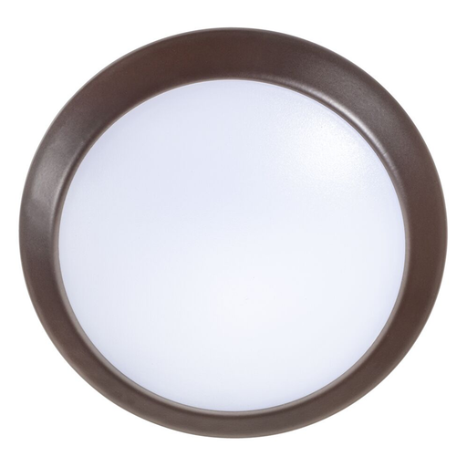 Topaz SDL4/8W/BZ/D/CTS 4 Inch LED Surface Mount Disk Light 8W 660Lm CCT Selectable 2700K/3000K/3500K/4000K/5000K 90 CRI 120V Dimmable Bronze Trim (T70768)