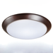 Topaz SDL4/8W/BZ/D/CTS 4 Inch LED Surface Mount Disk Light 8W 660Lm CCT Selectable 2700K/3000K/3500K/4000K/5000K 90 CRI 120V Dimmable Bronze Trim (T70768)