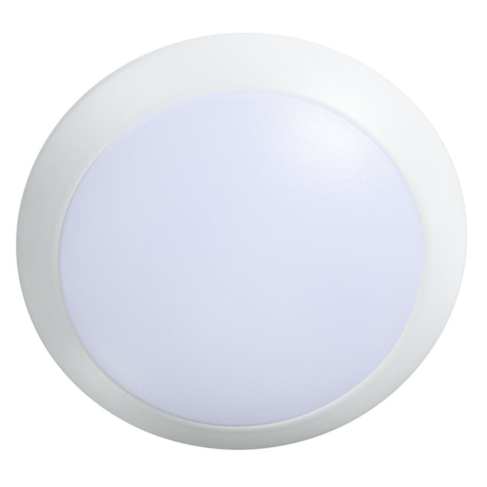 Topaz SDL4/8W/WH/D/CTS 4 Inch LED Surface Mount Disk Light 8W 660Lm CCT Selectable 2700K/3000K/3500K/4000K/5000K 90 CRI 120V Dimmable White Trim (T70722)