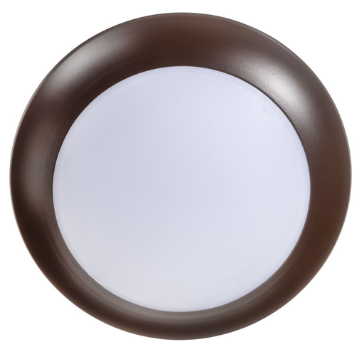 Topaz SDL6/11W/BZ/D/CTS 6 Inch LED Surface Mount Disk Light 11W 905Lm CCT Selectable 2700K/3000K/3500K/4000K/5000K 90 CRI 120V Dimmable Bronze Trim (T70769)