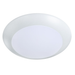 Topaz SDL6/11W/WH/D/CTS 6 Inch LED Surface Mount Disk Light 11W 905Lm CCT Selectable 2700K/3000K/3500K/4000K/5000K 90 CRI 120V Dimmable White Trim (T70723)