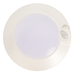 Topaz SDL6-14W-30K-WH-MS 6 Inch LED Surface Mount Disk Light 3000K 14W 990Lm 90 CRI 120V Non-Dimmable White Integrated Motion Sensor (T73329)