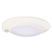 Topaz SDL6-14W-30K-WH-MS 6 Inch LED Surface Mount Disk Light 3000K 14W 990Lm 90 CRI 120V Non-Dimmable White Integrated Motion Sensor (T73329)