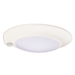 Topaz SDL6-14W-40K-WH-MS 6 Inch LED Surface Mount Disk Light 4000K 14W 1000Lm 90 CRI 120V Non-Dimmable White Integrated Motion Sensor (T73330)