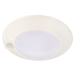 Topaz SDL6-14W-40K-WH-MS 6 Inch LED Surface Mount Disk Light 4000K 14W 1000Lm 90 CRI 120V Non-Dimmable White Integrated Motion Sensor (T73330)