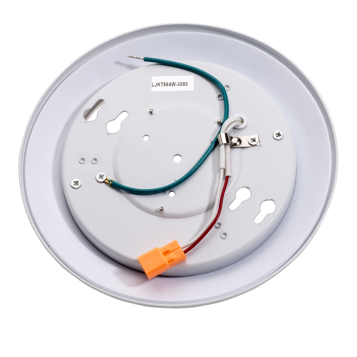 Topaz SDL6-15-930-D 6 Inch LED Surface Mount Disk Light 3000K 15W 1200Lm 90 CRI 120V Dimmable White (T73958)