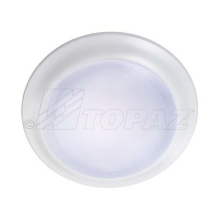 Topaz SDL6-15-940-D 6 Inch LED Surface Mount Disk Light 4000K 15W 1200Lm 90 CRI 120V Dimmable White (T73962)