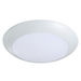Topaz SDL6/15W/WH/D/CTS 6 Inch LED Surface Mount Disk Light 15W 1230Lm CCT Selectable 2700K/3000K/3500K/4000K/5000K 90 CRI 120V Dimmable White Trim (T70724)