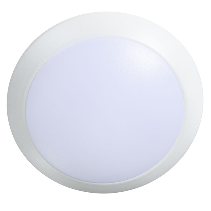 Topaz SDL6/15W/WH/D/CTS 6 Inch LED Surface Mount Disk Light 15W 1230Lm CCT Selectable 2700K/3000K/3500K/4000K/5000K 90 CRI 120V Dimmable White Trim (T70724)