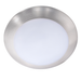 Topaz SDL6-15W-BN-D-CTS 6 Inch LED Surface Mount Disk Light 15W 1230Lm CCT Selectable 2700K/3000K/3500K/4000K/5000K 90 CRI 120V Dimmable Brushed Nickel Trim (T73739)