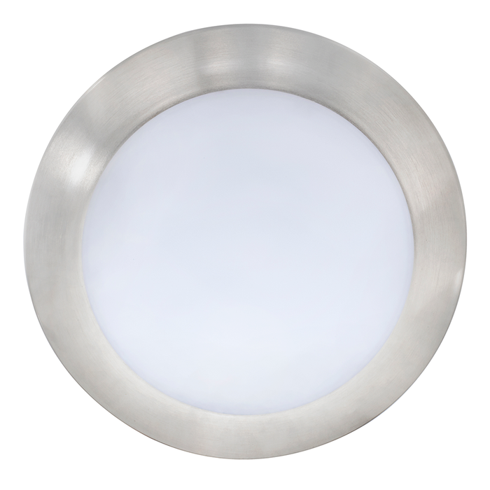 Topaz SDL6-15W-BN-D-CTS 6 Inch LED Surface Mount Disk Light 15W 1230Lm CCT Selectable 2700K/3000K/3500K/4000K/5000K 90 CRI 120V Dimmable Brushed Nickel Trim (T73739)