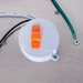 Topaz SDL6-15W-BN-D-CTS 6 Inch LED Surface Mount Disk Light 15W 1230Lm CCT Selectable 2700K/3000K/3500K/4000K/5000K 90 CRI 120V Dimmable Brushed Nickel Trim (T73739)