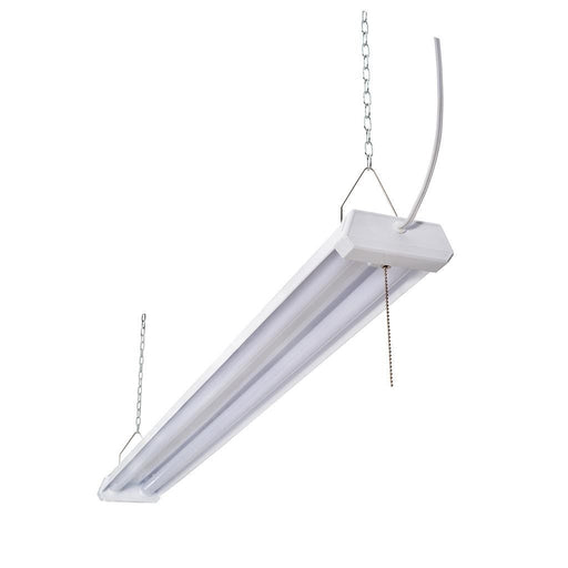 Topaz SHL/42W/40K/120V 4 Foot LED Linear Shop Light 2 Integrated Tubes 42W 4000K 4000Lm 80 CRI 120V 5 Foot Power Cord/Plug Suspended Mount (T70980)