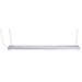 Topaz SHL/42W/40K/120V 4 Foot LED Linear Shop Light 2 Integrated Tubes 42W 4000K 4000Lm 80 CRI 120V 5 Foot Power Cord/Plug Suspended Mount (T70980)