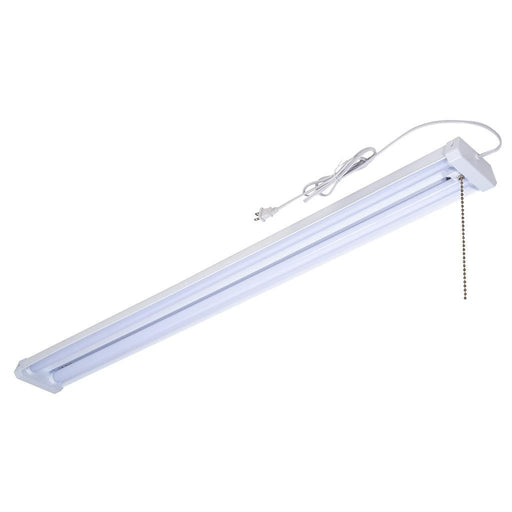 Topaz SHL/42W/40K/120V 4 Foot LED Linear Shop Light 2 Integrated Tubes 42W 4000K 4000Lm 80 CRI 120V 5 Foot Power Cord/Plug Suspended Mount (T70980)