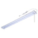 Topaz SHL/42W/40K/120V 4 Foot LED Linear Shop Light 2 Integrated Tubes 42W 4000K 4000Lm 80 CRI 120V 5 Foot Power Cord/Plug Suspended Mount (T70980)