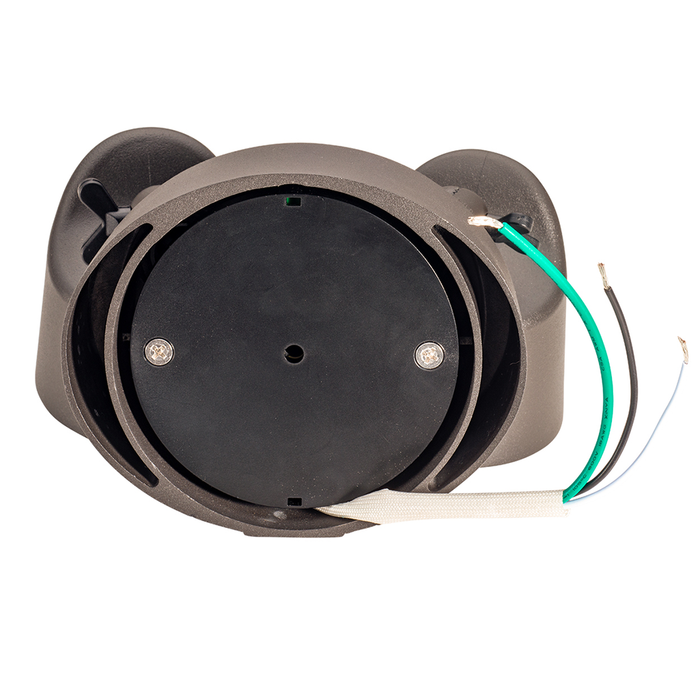 Topaz SL/24W/40K/BZ 24W LED Outdoor Security 2-Head Flood Light 24W 4000K 2000Lm 80 CRI 120V Bronze (T72989)