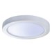 Topaz SMD5/RND/11/CTS-46 5 Inch LED Surface Mount Downlight 11W 910Lm CCT Selectable 2700K/3000K/3500K/4000K/5000K 90 CRI Dimmable 120V White (T70967)
