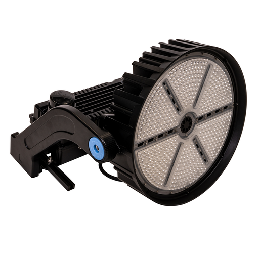 Topaz SP-500PS-50K-HV Sports Light Power Selectable 300W/400W/500W 5000K 48000Lm/62000Lm/75000Lm 200-480V Yoke Mount 30 Degree Beam Angle 7-Pin Receptacle (T74447)