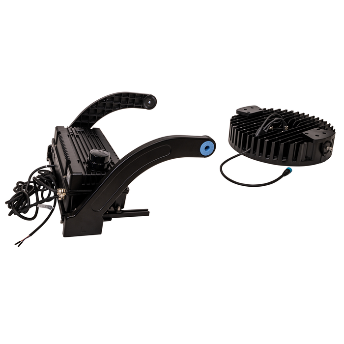 Topaz SP-750PS-50K Sports Light Power Selectable 450W/500W/750W 5000K 72000Lm/77500Lm/112500Lm 120-277V Yoke Mount 30 Degree Beam Angle 7-Pin Receptacle (T74448)