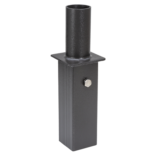Topaz SQ4TA/BZ-96 Tenon Square Pole Adapter Bronze 4 Inch Pole To 2-3/8 Inch Round (T70755)