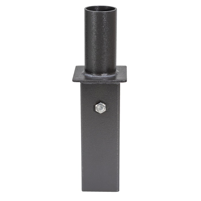 Topaz SQ4TA/BZ-96 Tenon Square Pole Adapter Bronze 4 Inch Pole To 2-3/8 Inch Round (T70755)