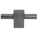 Topaz SQ4TA2/BZ-96 Tenon Square Pole 2-Fixture Adapter Bronze 4 Inch Pole To 2-3/8 Inch Round (T70764)
