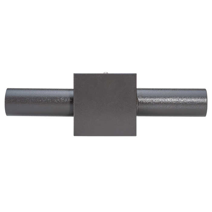 Topaz SQ4TA2/BZ-96 Tenon Square Pole 2-Fixture Adapter Bronze 4 Inch Pole To 2-3/8 Inch Round (T70764)