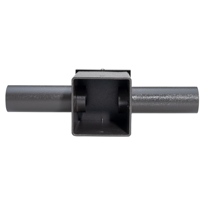Topaz SQ4TA2/BZ-96 Tenon Square Pole 2-Fixture Adapter Bronze 4 Inch Pole To 2-3/8 Inch Round (T70764)