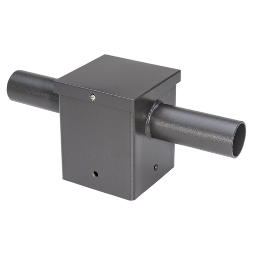 Topaz SQ5TA2/BZ-96 Tenon Square Pole 2-Fixture Adapter Bronze 5 Inch Pole To 2-3/8 Inch Round (T70784)