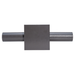Topaz SQ5TA2/BZ-96 Tenon Square Pole 2-Fixture Adapter Bronze 5 Inch Pole To 2-3/8 Inch Round (T70784)