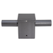 Topaz SQ5TA/BZ-96 Tenon Square Pole Adapter Bronze 5 Inch Pole To 2-3/8 Inch Round (T70760)