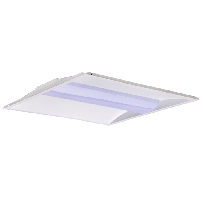 Topaz VTC22-30-840-D-87 LED 2X2 Low Profile Center Basket Troffer 30W 4000K 3750Lm 80 CRI 0-10V Dimming 120-277V White (T73498)