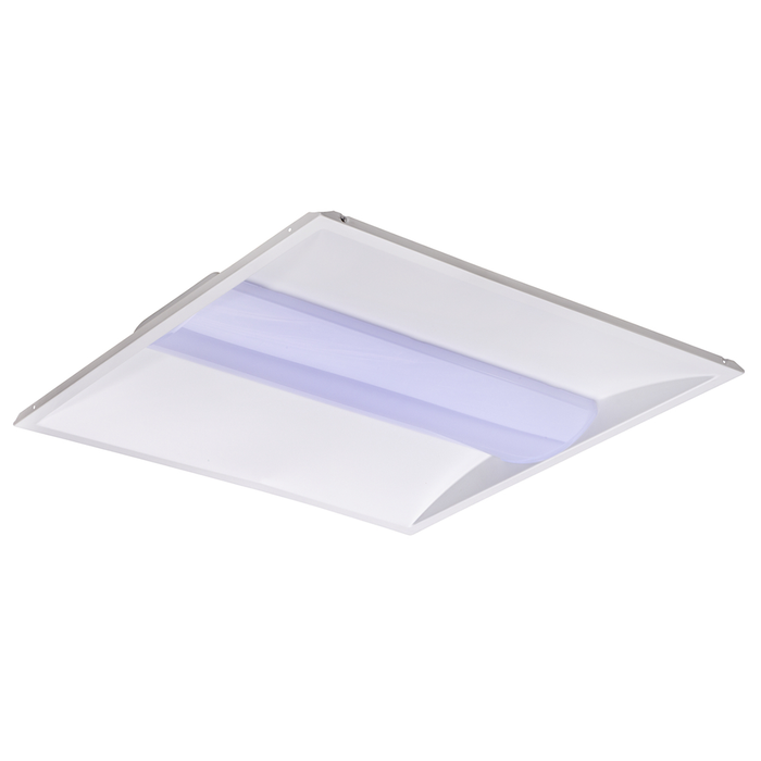 Topaz VTC22-30-835-D-87 LED 2X2 Low Profile Center Basket Troffer 30W 3500K 3750Lm 80 CRI 0-10V Dimming 120-277V White (T73497)