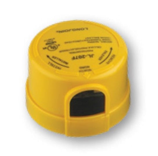 Topaz WD-PC/TL/480 Twist Lock Photocell Yellow 480V For Outdoor Area And Flood Lights (T72722)