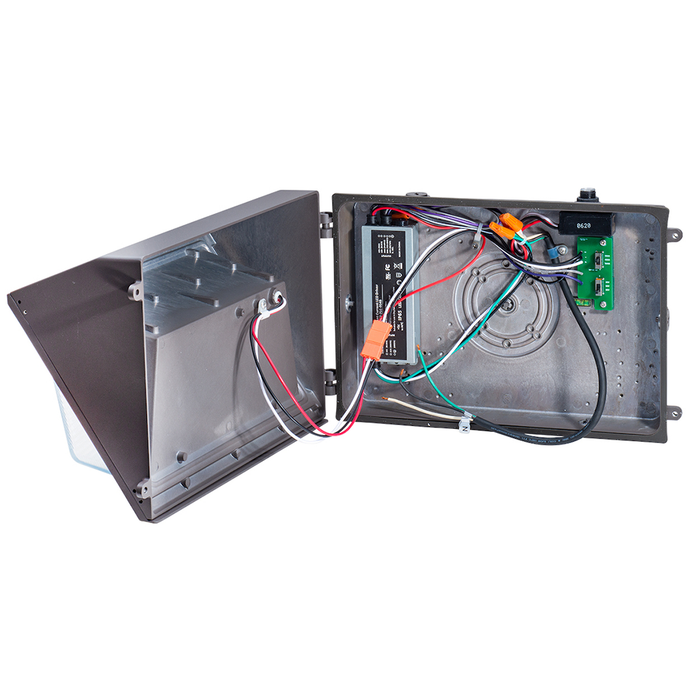 Topaz WP/40W/PCTS/BZ/PC LED Wall Pack Power/CCT Selectable 28W/40W 3000K/4000K/5000K 0-10V Dimming 82 CRI Photocell (T72983)
